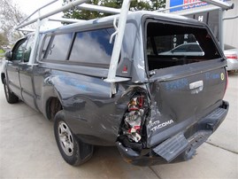 2012 Toyota Tacoma Gray Extended Cab 2.7L AT 2WD #Z24634